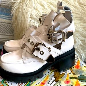 NEW Jeffrey Campbell + Free People Platform Boots